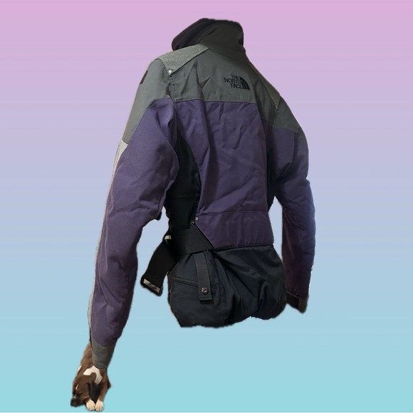 The North Face steep tech purple and grey jacket - Picture 4 of 4